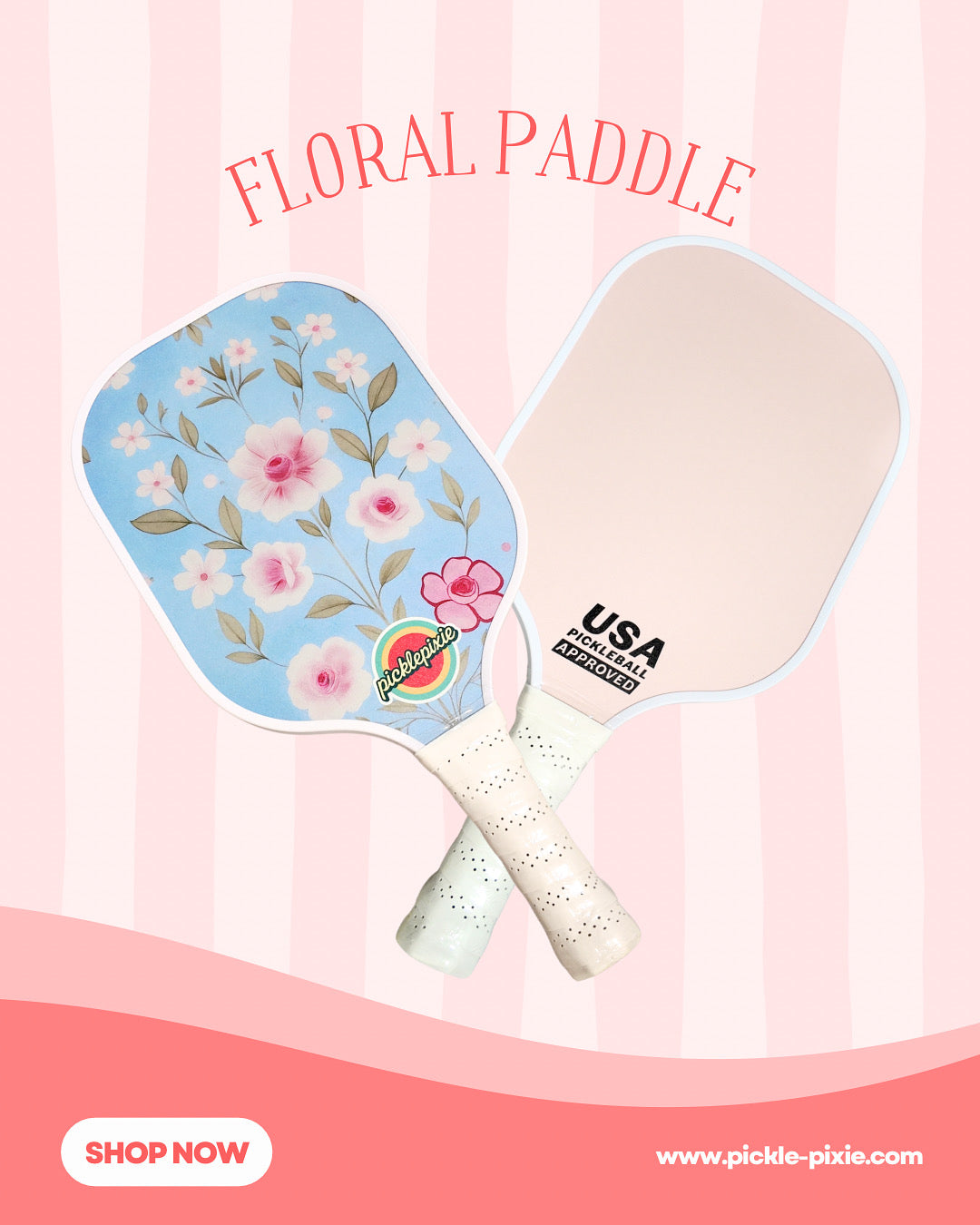 PicklePaddle - Floral